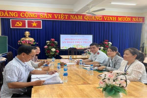 Kết quả kiểm tra công tác đảm bảo ATTP tại các bếp ăn tập thể, căng tin trong cơ sở giáo dục Kết quả kiểm tra công tác đảm bảo ATTP tại các bếp ăn tập thể, căng tin trong cơ sở giáo dục