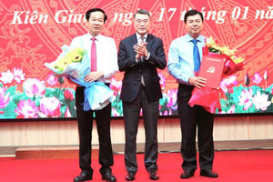 Điều động Bí thư Tỉnh ủy Cà Mau Nguyễn Tiến Hải giữ chức Bí thư Tỉnh ủy Kiên Giang