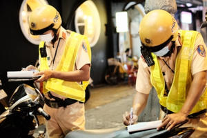 Tăng cường kiểm soát vi phạm trật tự ATGT đối tượng thanh, thiếu niên