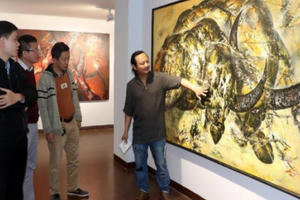 Họa sĩ cả đời mê vẽ trâu