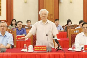 Nguyên lãnh đạo Đảng, Nhà nước góp ý dự thảo văn kiện Đại hội XIII