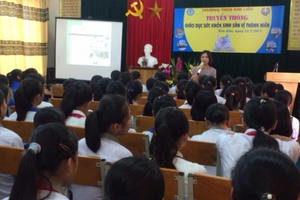 Nghệ An: Truyền thông về chăm sóc sức khỏe sinh sản vị thành niên Nghệ An: Truyền thông về chăm sóc sức khỏe sinh sản vị thành niên