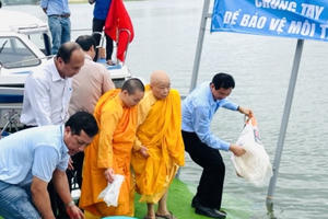 Đồng Nai thả cá giống để tái tạo nguồn lợi thủy sản