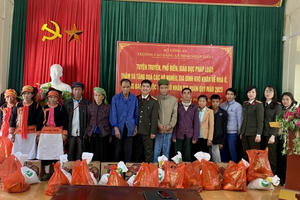 Trường Cao đẳng An ninh nhân dân I đem “đông ấm” đến cho trẻ em và người nghèo vùng biên Lai Châu