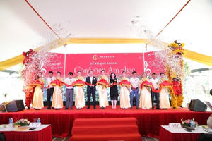 Hàng trăm khách mời và cư dân đến tham dự Lễ Khánh thành Công viên Âm nhạc