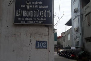 Công ty CP Kinh doanh và xây dựng Nhà nợ 2,5 tỷ tiền thuê đất tại 102 An Dương