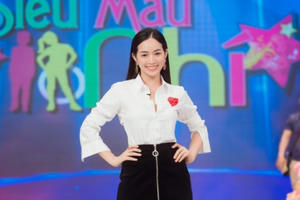 Mai Thanh Hà thanh lịch làm giáo khảo cùng Á hậu Trịnh Kim Chi