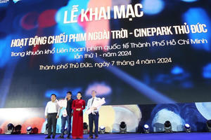 TP.HCM: Công viên bờ sông Sài Gòn có rạp phim ngoài trời