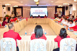 Cụm thi đua 7 Hội Chữ thập đỏ các tỉnh miền Đông Nam bộ sơ kết 6 tháng