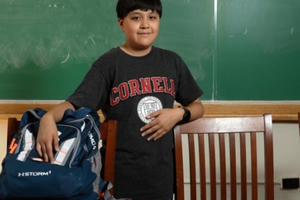 Cậu bé 12 tuổi nhập học trường ĐH danh tiếng của Mỹ