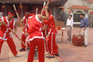 Khám phá ngôi làng chỉ giã bánh giầy dâng tiến Vua Hùng Khám phá ngôi làng chỉ giã bánh giầy dâng tiến Vua Hùng