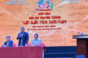 Hải Phòng: Hội thi truyền thống vật dân tộc thời Mạc lần thứ ba quy tụ gần 200 đô vật tham dự