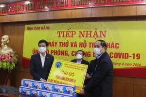 Cao Bằng: Tiếp nhận nguồn lực ủng hộ công tác phòng chống Covid-19