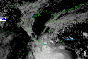 Bão Kalmaegi tiến gần đất liền, sức gió mạnh nhất giật cấp 17