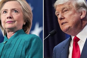 Bà Hillary và tỷ phú Trump thắng áp đảo trong bầu cử sơ bộ