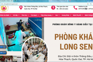 Vi phạm Luật khám bệnh, chữa bệnh Phòng khám Long Sen bị tước giấy phép hoạt động 04 tháng Vi phạm Luật khám bệnh, chữa bệnh Phòng khám Long Sen bị tước giấy phép hoạt động 04 tháng