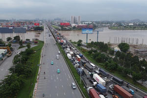 Lộ trình nào để lưu thông thuận lợi khi đóng một đoạn đường để thi công nút giao Tân Vạn Vành đai 3 TP.HCM