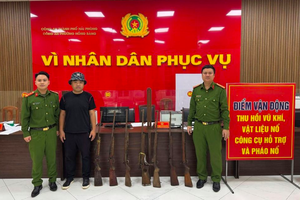 Phát hiện lô súng dưới tầng hầm toà nhà 3 tầng tại Hải Phòng