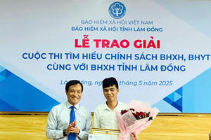 Lâm Đồng: Tổng kết, trao giải cuộc thi “Tìm hiểu chính sách Bảo hiểm xã hội, Bảo hiểm y tế”