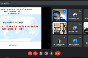 Hội thảo “Kiến thức, kỹ năng cần thiết cho ngành Khoa học dữ liệu” tại Đại học KT-KTCN