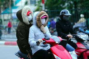 Bão số 5 suy yếu, gió mùa đông bắc mạnh tràn về, nhiệt độ vùng núi cao 14 độ C