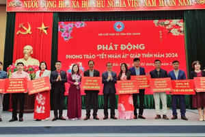 Hội Chữ thập đỏ tỉnh Bắc Giang năm 2023: Hỗ trợ trên 65.000 lượt người, tổng giá trị trên 87 tỷ đồng