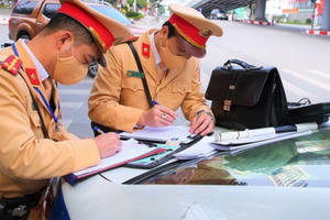 Thực hiện 38.637 cuộc thanh tra về giao thông trong 6 tháng đầu năm