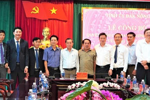 Tỉnh Đắk Nông luân chuyển, bổ nhiệm 8 cán bộ chủ chốt