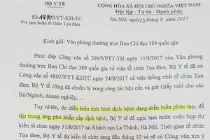 Bộ Y tế "bất ngờ" hoãn tọa đàm về thuốc giả?
