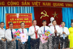 Ông Lưu Văn Dũng giữ chức Phó Giám đốc Sở Y tế tỉnh Đồng Nai