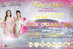 Cuộc thi Hoa hậu Doanh nhân Việt Nam Toàn cầu 2020 chính thức khởi động