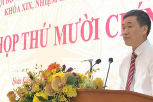 Hà Nội: Ông Nguyễn Quốc Hoàn được bầu giữ chức Phó Chủ tịch quận Hoàn Kiếm