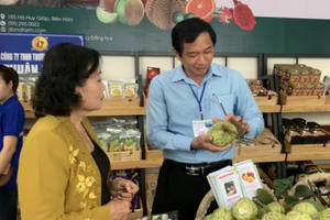 Khai trương khu trưng bày, giới thiệu sản phẩm nông nghiệp tỉnh Đồng Nai