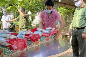 Huyện ủy Long Thành tri ân các lực lượng tuyến đầu chống dịch