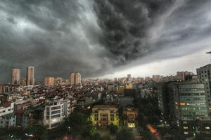 Nhiều tỉnh từ Hà Nội đến Thừa Thiên Huế sẽ có mưa giông từ đêm nay