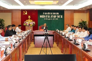 Kết luận của Ủy ban Kiểm tra TƯ: Đề nghị kỷ luật nguyên chủ tịch, phó chủ tịch UBND TP Hải Phòng.