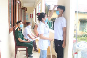 Không có mặt đúng thời gian khám sức khỏe nghĩa vụ quân sự sẽ bị phạt đến 12 triệu đồng