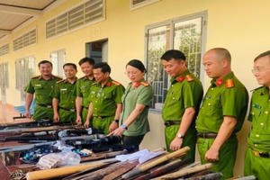 Công an huyện Tân Phú với phong trào vận động người dân bàn giao các công cụ nguy hiểm