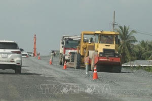 Nỗ lực hoàn thành dự án cao tốc Trung Lương - Mỹ Thuận vào cuối năm 2021