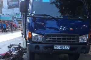 Va chạm giữa xe tải và xe máy, một người đàn ông ở Sơn La tử vong