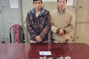 Dấu ma túy vào lót mũ bảo hiểm, 2 đối tượng vẫn sa lưới