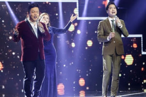 Ngọc Sơn và Quang Lê tranh cãi trên sóng truyền hình về chuyện lụy tình