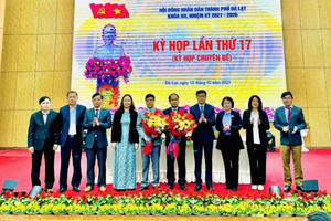 Ông Trần Đức Nam được bầu giữ chức Phó Chủ tịch HĐND TP Đà Lạt