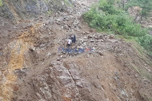 Sập lán vàng ở Lào Cai: Có những lán tới 20 công nhân bị lũ cuốn