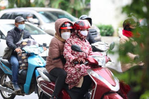 Đợt không khí lạnh mới làm thay đổi thời tiết miền Bắc và miền Trung