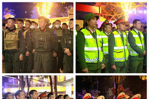 Hơn 500 cán bộ, chiến sĩ Công an Nghệ An ra quân xử lý thanh thiếu niên vi phạm giao thông