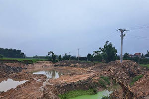 Đang điều tra vụ tai nạn lao động tử vong khi đang khai thác đất