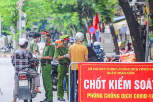 Hà Nội lập thêm 39 chốt để kiểm soát người và phương tiện