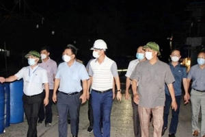 Hải Phòng kiểm tra đột xuất công tác phòng chống dịch tại chợ đầu mối hải sản