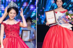 Nữ sinh trường Tài chính xinh đẹp, sở hữu nhiều thành tích thi hoa khôi